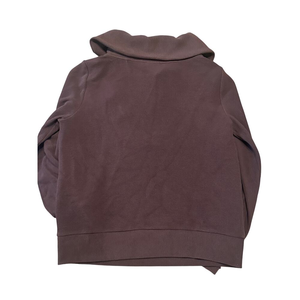 Varley Vine Half-Zip Pullover BROWN/GOLD Medium - Picture 6 of 9